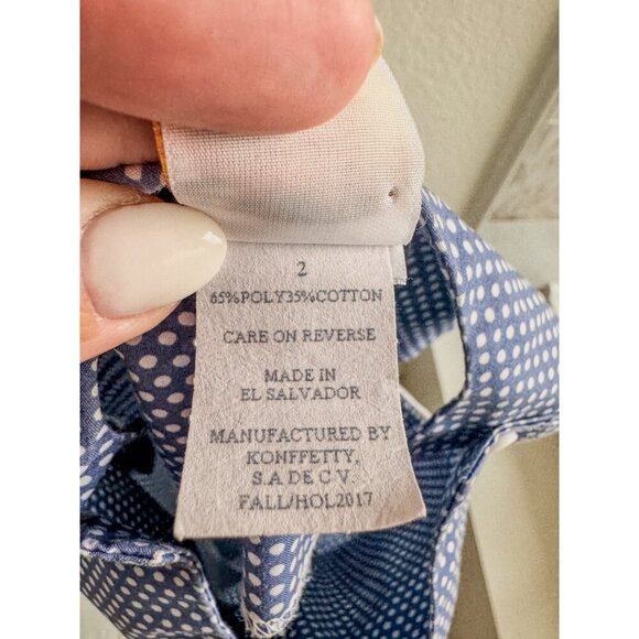 Smocked Giraffe Blue Polka Dot Dress Pink Elephants & Palm Tree Embroidery 2T - Picture 4 of 11